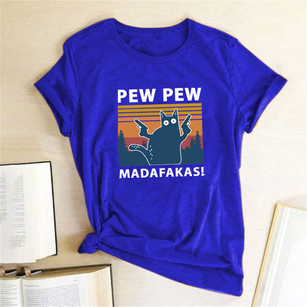 Short Sleeve Pew T-Shirt | European Fit Casual Top