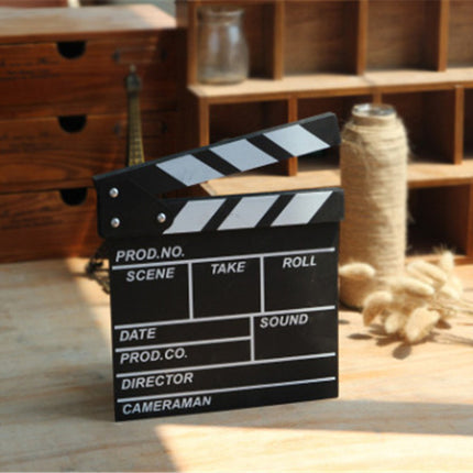 Creative Movie Clapperboard | Director's Film Slate for Groceries & Field Use