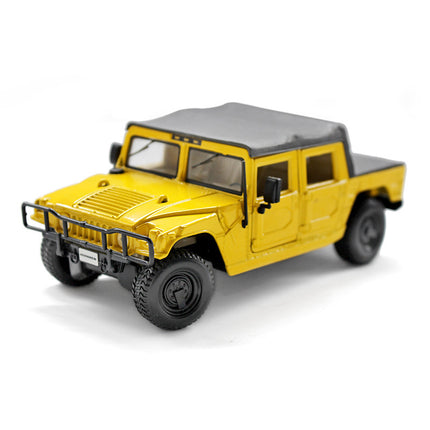 Alloy Toy Car Model | Hummer Soft Top for Collectors and Scale Modeling