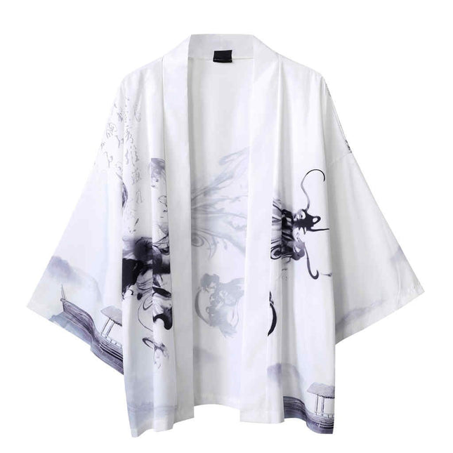 Japanese Kimono Cardigan | Stylish Gift for Cultural Fashion Enthusiasts