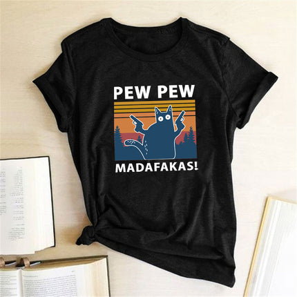 Short Sleeve Pew T-Shirt | European Fit Casual Top