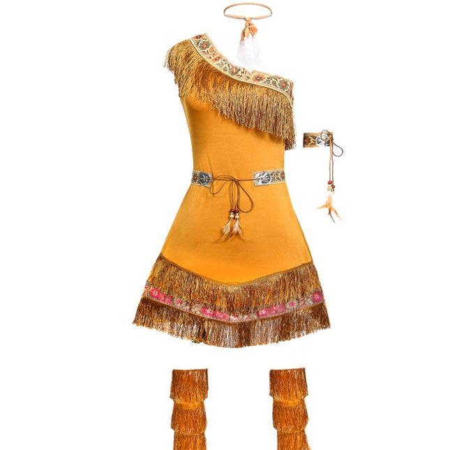 Indian Princess Costume | Traditional Regal Dress-Up Outfit