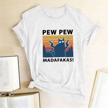Short Sleeve Pew T-Shirt | European Fit Casual Top