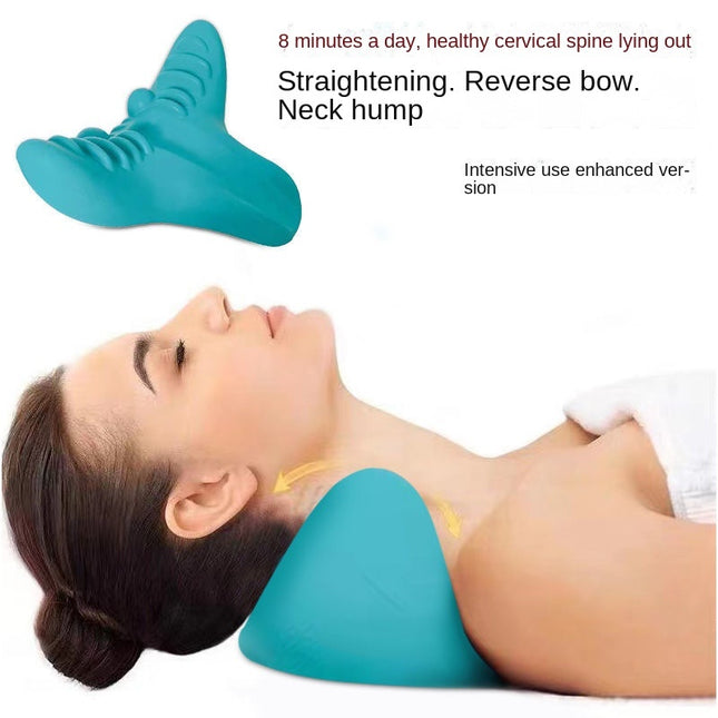 Cervical Spine Massage Pillow | Gravity Acupressure Neck & Shoulder Massager with Traction Support